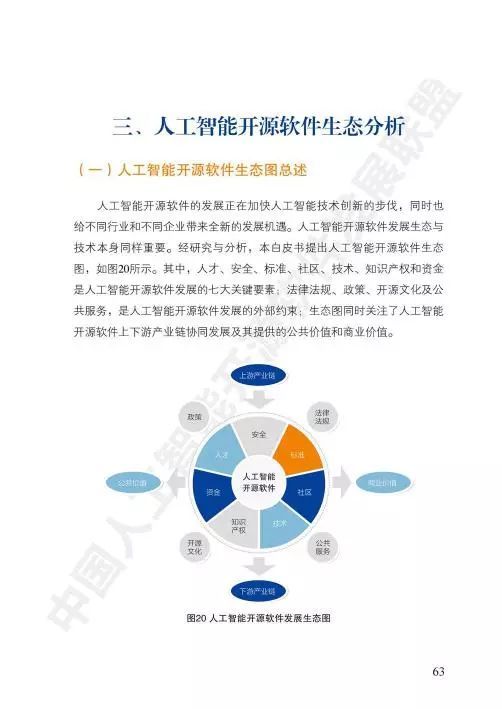 中國人工智能開源軟件發展白皮書 人工智能應用軟件開發的現狀與未來